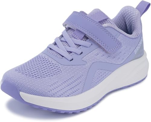 Kids Wide Toe Box Sneaker — Purple