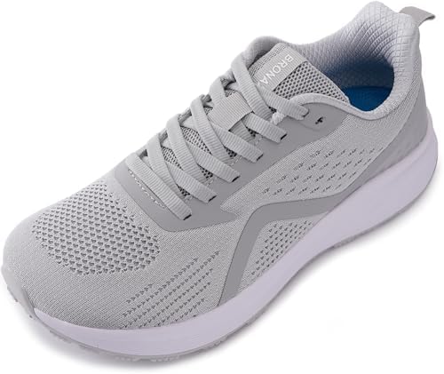 Men's Wide Toe Box Road Runner — Light Grey