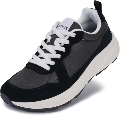 Women's Wide Classic Sneaker — Black