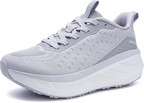 Women's Cushion Thick-Sole Walker — Grey